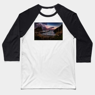 Trinidad Pier Baseball T-Shirt